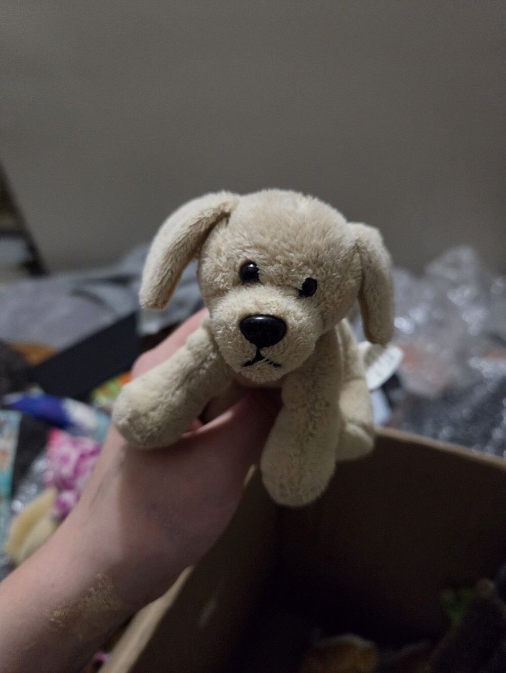 Ganz Webkinz Plush Golden Retriever Kinz Clip No Code